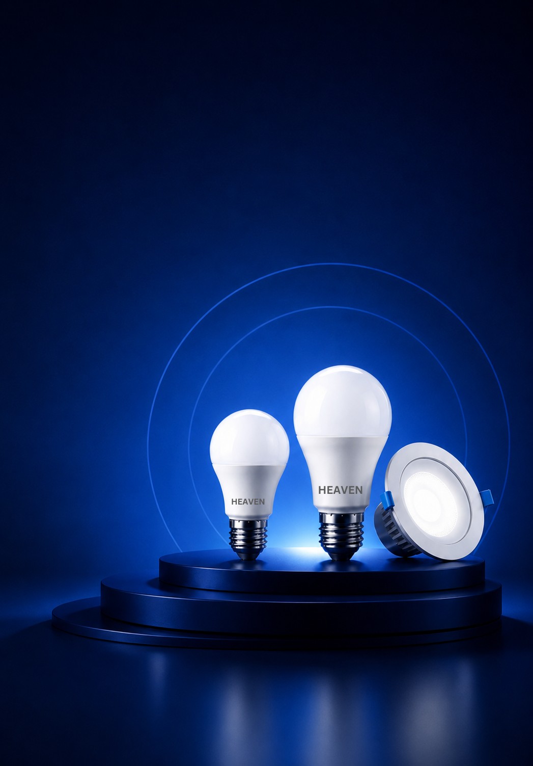 HEAVEN LED premium lighting products β LED bulbs, panel lights, flood lights Nepal